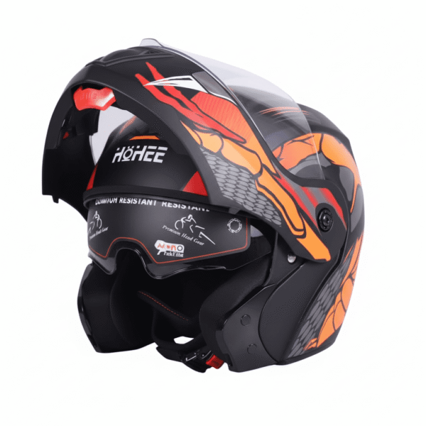 Best Motorcycles For City Commuting 2025 HOHEE PROX Flip Up Dual Visor Helmet