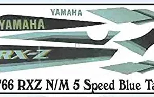 Sticker Kit yamaha Rxz N mtank Color blue