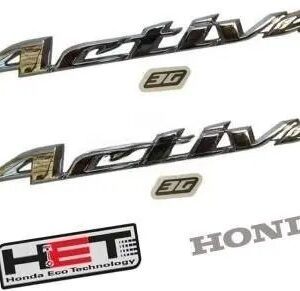 Sticker Monogram emblem Set honda Activa 3g