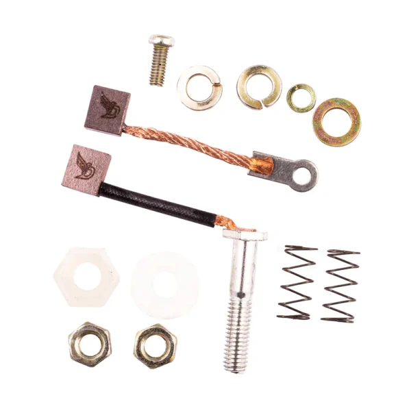 DEUS-1231C Carbon Brush For Starter Motor For Bajaj Pulsar 180 Dts i 2006 Model Onwards v type product image