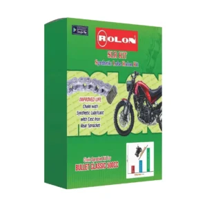 KIT-BS-245 Chain And Sprocket Kit For Bullet Classic 500cc Kit Bs 245