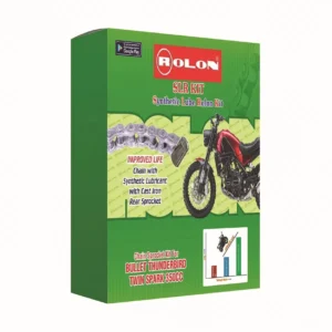 KIT-BS-246 Chain And Sprocket Kit For Bullet Thunderbird Twin Spark 350 Kit Bs 246