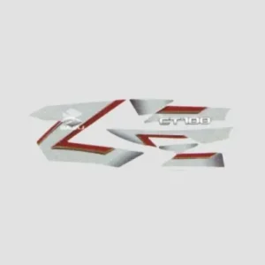 Sticker Set Ct100dlx 2006 blk Tank red product image