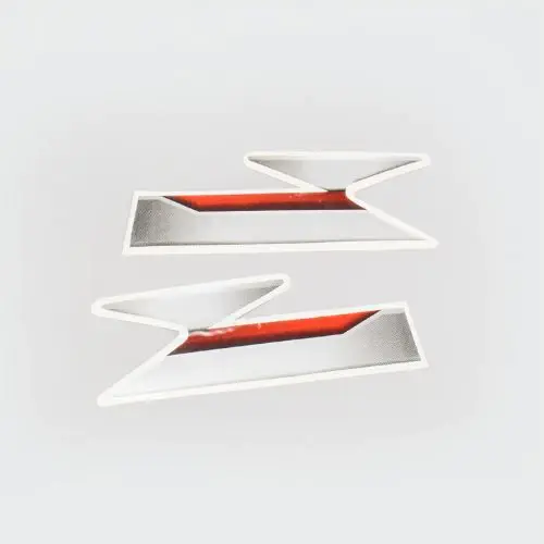 NAI0599 sticker hl firing Red & Slvr Ct100dlx 2006 product image