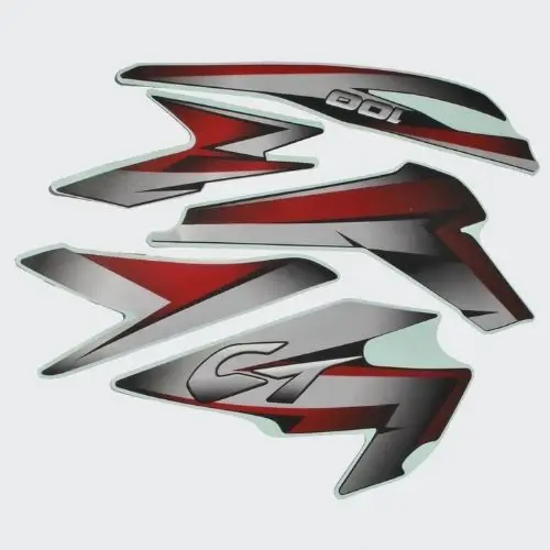 NAI0755 Sticker Set Ct100 T3 blk Tank red product image