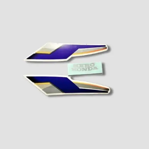 NAJ0017 Sticker Hlfiring Super Splendor aw blk Tank blue product image