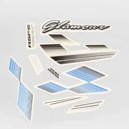 NAJ0562 Sticker Set Glamour T3 blk Tank blue product image