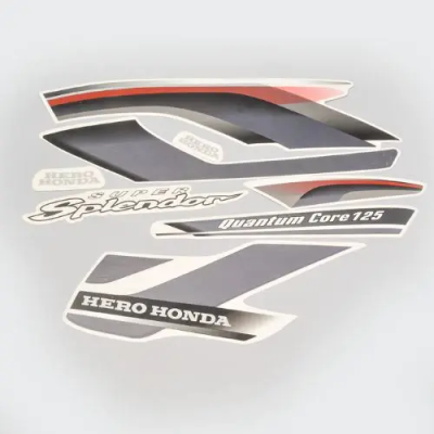 Sticker Set Super Splendor N m blk Tank red product image