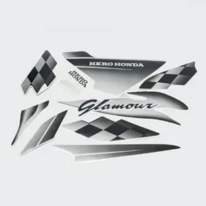 NAJ0936 Sticker Set Glamour N m blk Tank slvr product image