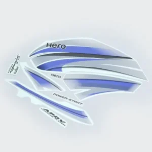 NAJ1156-400x400 Sticker Set Hero Splendor Pro slvr Tank blue product image