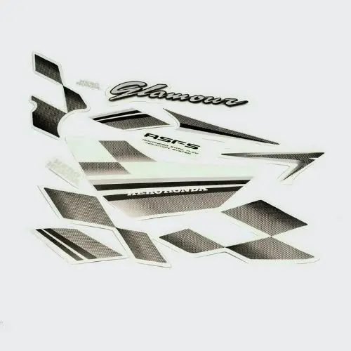 NAJ1174 Sticker Set Glamour T4 blk Tank grey product image