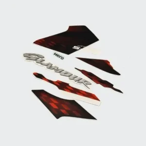 NAJ1247 Sticker Set Hero Glamour T5 blk Tank red product image