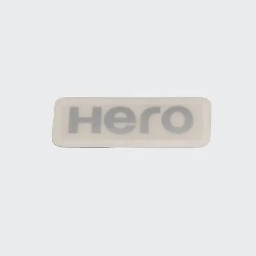 Sticker Letter visor Hero Slvr product image