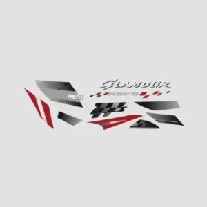 NAJ1403 Sticker Set Glamour T6 blk Tank red product image