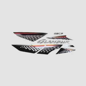 NAJ1486 Sticker Set Glamour T7 blk Tank grey product image