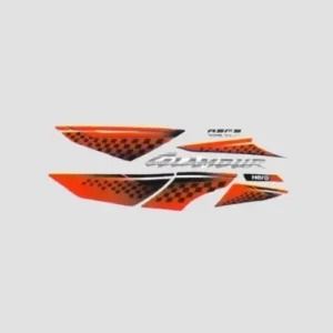 Sticker Set Glamour T7 red Tank product image
