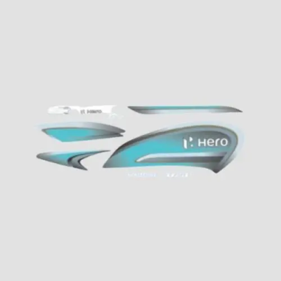 NAJ1679-400x400 Sticker Set Hero Splendor Plus bs6 2020 grey grn product image