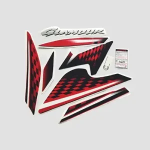 NAJ1733 Sticker Set Glamour 125 I3s Blk red product image