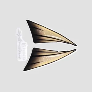 NAJ1939 Sticker Hlfiring Splendor Plus Limited Edition Blk gold firefly Gold product image