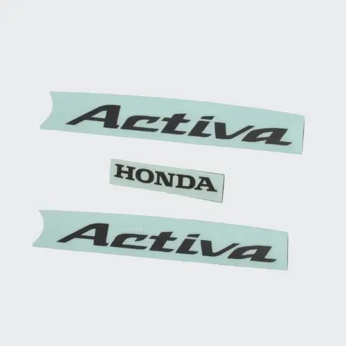 NAQ0226 Sticker Set Activa 110 T4 slvr Shield blk product image
