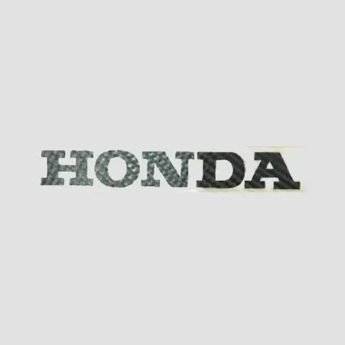 NAQ0576 Sticker Letter Honda s Blk product image