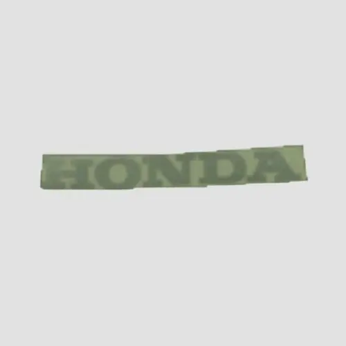 Sticker Letter Honda s Slvr product image