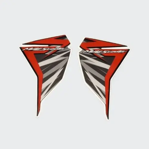 Sticker Nose f Dio t6 Red product image