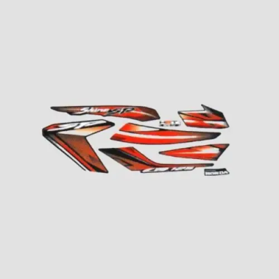 Sticker Set Shine Sp T3 blk Tank red product image