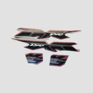 Sticker Set Dio Bs6 2020 Red product image