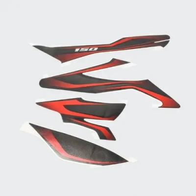 Sticker Set Discover 150 blk Tank red product image