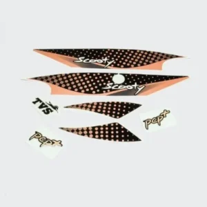Sticker Set Pep Plus blk orng product image