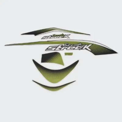 NAT0200-400x400 Sticker Set Streak blk Shield grn product image