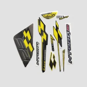 NAT0329 Sticker Set Ntorq 125 2020 Race Edition Yel Shield product image