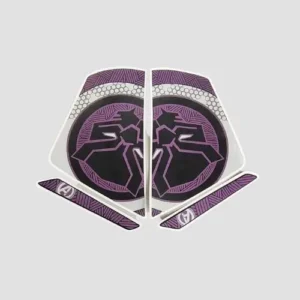 NAT0374 Sticker Nose Ntorq 125 Super Squad Blk prpl panther product image