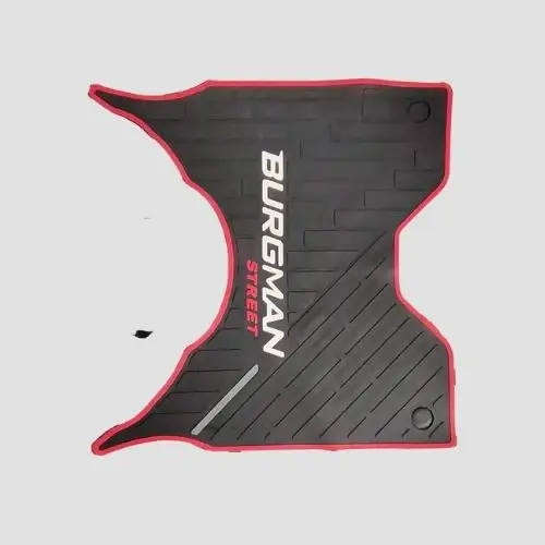 NAW0160 Centre Mat 3d Burgman Street Blk red product image