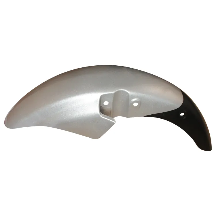 Hero Hunk Silver Front Mudguard