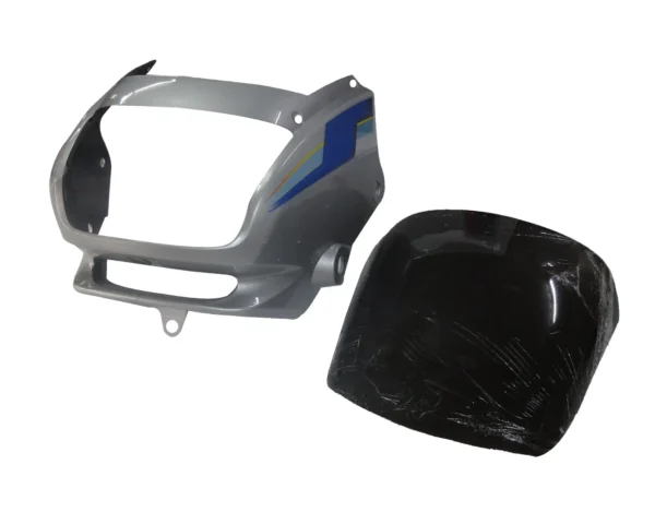 SAI-133C Head Light Visor mask Hero Super Splendor Latest Silver