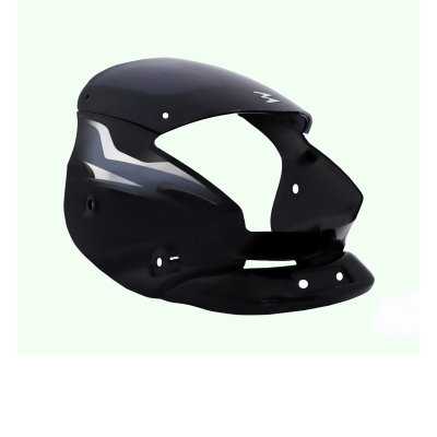 SAI-15-400x400 Head Light Visor mask bajaj Platina Black silver Stk product image