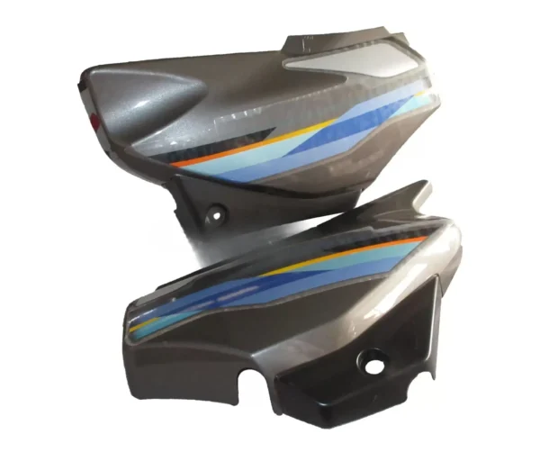 SAI-158D Side Panel cover Hero Super Splendor N m Grey for Silver Bike