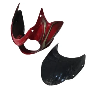 SAI-168C Head Light Visor mask Bajaj Discover 100cc Red