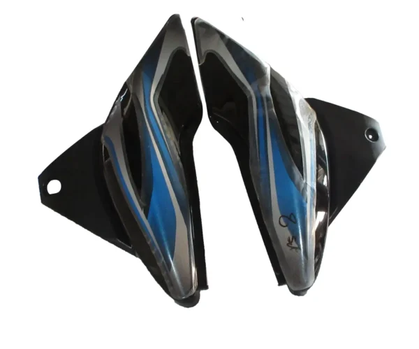 Side Panel cover Bajaj Discover 100cc Black blue Stk