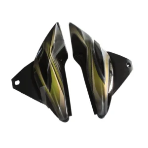 SAI-190F-400x400 Side Panel cover Bajaj Discover 100cc 3d Type Black green Stk product image