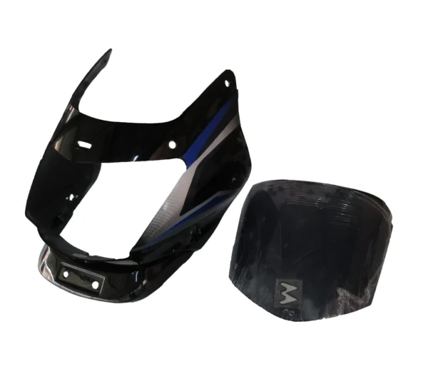 SAI-192B Head Light Visor mask bajaj Platina 125cc Blackblue Stk product image