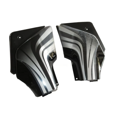 SAI-194C-400x400 Side Panel cover Hero Passion Pro Black silver Bike