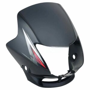 SAI-207 Head Light Visor mask honda Cb Shine Black red Stk product image