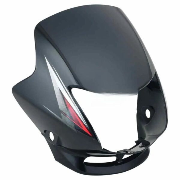 SAI-207 Head Light Visor mask honda Cb Shine Black red Stk product image