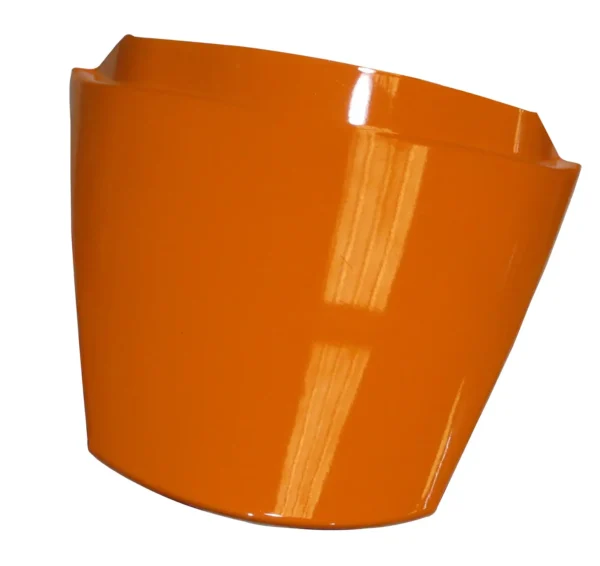 SAI-216E Rear Cowl Center Plate Fit For Hero Glamour vibrant Orange Colour product image
