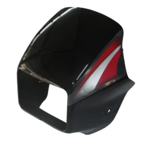 SAI-227A-400x400 Head Light Visor mask hero Splendor Pro Black red Stk