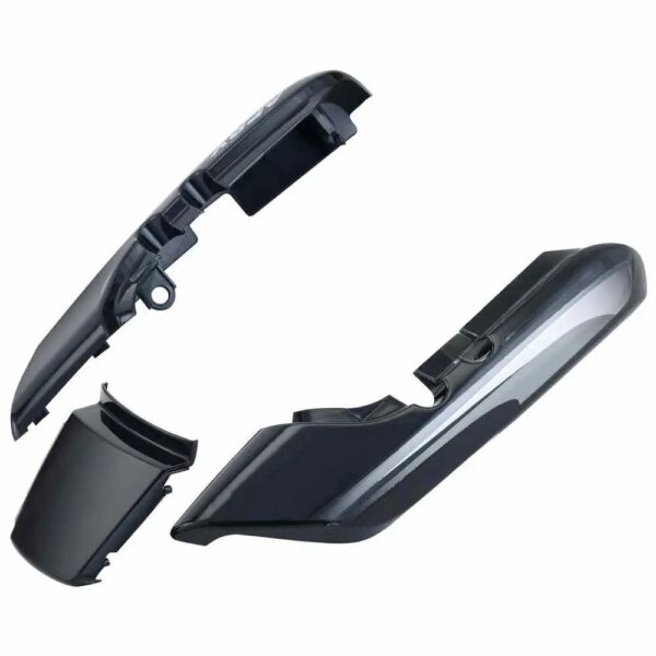 SAI-229B Tail Panel seat Cowl Hero Splendor Pro Small Plate Black grey Stk