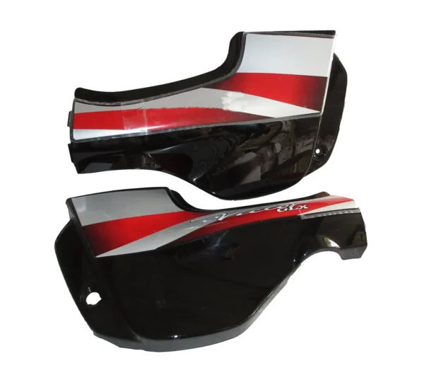 SAI-250 Side Panel cover TVS Victor Glx Black red Stk